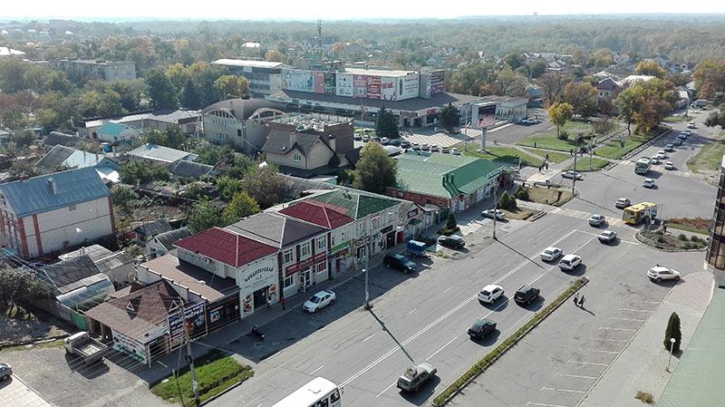 Вид на город Невинномысск с ЖК Континент